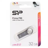 Flash Card 32 Gb Silicon Power Firma F80 USB 2.0 Серебро