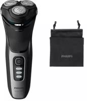 Бритва Philips роторная S3231/52 реж.эл.:3 питан.:аккум. черный