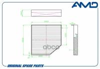 Фильтр Салона 4H0819439/Amd.fc718 Amd AMD арт. AMD.FC718
