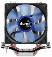 AeroCool Устройство охлаждения(кулер) Aerocool Verkho 4 Lite Soc-AM4/1151/1200/2066 4-pin 19-27dB Al+Cu 125W 571gr LED Ret