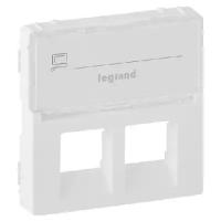 Крышка VLIFE RJ11/RJ45 BF двойная ультра белая 755480 – Legrand Bticino – 3414970459879