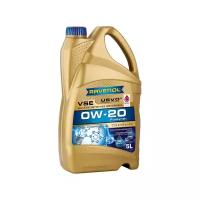 Моторное масло Ravenol VSE 0W-20 синтетическое 5 л