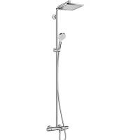 Душевая стойка Hansgrohe Crometta E 240 1jet Showerpipe 27298000 хром