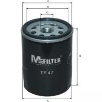 MFILTER TF47 (1109A9 / 25012757 / 3827069) фильтр масляный Opel (Опель) kadett / Astra (Астра) / ascona / vectra 1.6d-1.7d 8