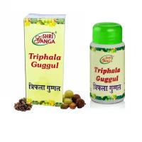 Triphala Guggul/Трифала Гуггул, для очищения, омоложения организма, 100 шт