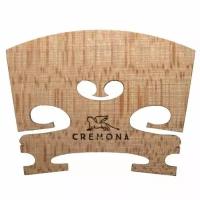 Подставка для струн виолончели CREMONA 3/4- фигурная, материал-клен