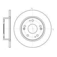 REMSA 6984.00 (42510SEAE00 / 42510SEAE00 / 42510SEAE50) диск тормозной задний\ Honda (Хонда) Accord (Аккорд) (Комплект 2 штуки)