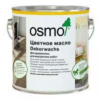 Цветные масла Osmo Dekorwachs Intensive Tone 3186 Белый матовый 0,125л