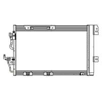 LUZAR lrac-21165 (LRAC21165) радиатор кондиц. для а / м Opel (Опель) Astra (Астра) h (04-) / Zafira (Зафира) b (05-)