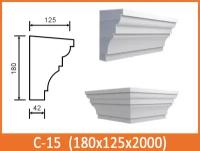 Карниз окна С-15