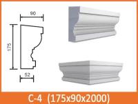 Карниз окна С-4