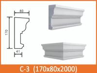 Карниз окна С-3