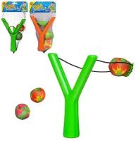 Рогатка для метания с 2 текстильными шариками - YG Sport [YG17Y]