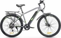 Электровелосипед Eltreco XT 800 Pro (2024) (Велогибрид Eltreco XT 800 Pro Серо-зеленый-2670, 024313-2670)