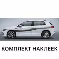 Наклейка на борт для тюнинга VW Golf Polo, Audi A3 Skoda Fabia Seat Ibiza Seat Cupra Ford Focus Fiesta Opel Corsa Astra Honda Civic Bmw Renault Peugeot Fiat