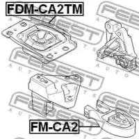 FEBEST FDM-CA2TM Подушка коробки скоростей FORD MONDEO CA2 2007-2014 FEBEST FDM-CA2TM
