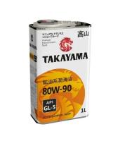 TAKAYAMA 605054 масо трансмис. TAKAYAMA SAE 80W90. API GL-5 1