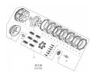 PitBikeClub Шайба корзины сцепления 165/166 FMM ZS172FMM-3A (CB250-F) ZS172FMM-5 (PR250) ZS172FMM-7 (CB250RL) ZS174MN-3 (CBS300) ZS169MM (CB250-A) ZS170MM-2 (CB250) и др