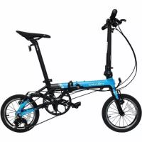 Складной велосипед Dahon K3, Blue/Black, колёса 14", 3 ск. Насос в подс. штыре