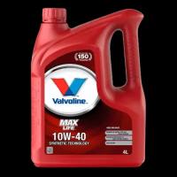 Масло моторное Valvoline MaxLife 10w40 4л полусинтетическое