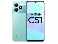 Сотовый телефон realme C51 4/128 ГБ RMX3830, Зеленый