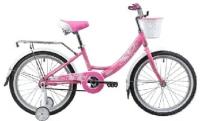 Велосипед NOVATRACK 205AGIRLISH.PN9 20", GIRLISH line,розовый 134090