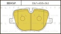 BLITZ BB0436P колодки тормозные дисковые Land rover (Ленд ровер) Discovery (Дискавери) / range rover III /