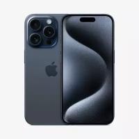 Смартфон Apple iPhone 15 Pro 256GB DualSim, титановый синий