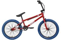 Экстремальный взрослый трюковый велосипед Stark'24 Madness BMX 1 красный серебристый темно-синий