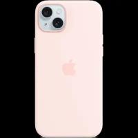 Apple Чехол-крышка Apple Silicone Case with MagSafe для Apple iPhone 15, силикон, светло-розовый