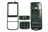 Корпус для Nokia 6700 с серединой Black+клавиатура ORIG