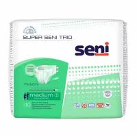 Подгузники для взрослых Super Seni Trio Medium (№2), объем талии 75-110 см, 10 шт