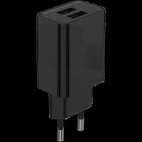 Stellarway Зарядное устройство сетевое Stellarway USB-A/A 2,1A, черный