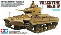 35352 Tamiya Танк Mk. III Valentine Mk. II/ IV Масштаб 1/35