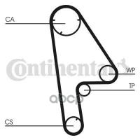 Ремень Грм Continental арт. CT763