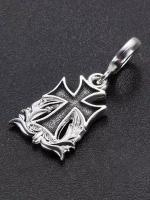 Шарм из серебра пандора (pandora) "Крест" Ангельская925 15026