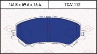 Колодки тормозные дисковые передние TMI TATSUMI TCA1112