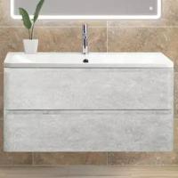 Тумба под раковину BelBagno Albano ALBANO-1000-2C-SO-CVG Cemento Verona Grigio