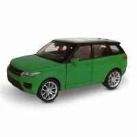 Машинка WELLY LAND ROVER RANGE ROVER SPORT Зеленый / модель машины 1:38 с пружинным механизмом