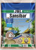 JBL Sansibar RED - Декоративный мелкий грунт для аквариума, красный, 5 кг