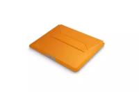 Чехол Uniq Oslo V.2 PU leather Magnetic Laptop sleeve/foldable stand для ноутбуков 14", цвет Горчичный (Mustard) (OSLO(14)-MUSTARD)