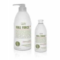 Шампунь Ollin Professional Full Force Hair & Scalp Purifying Shampoo with Bamboo Extract, Очищающий шампунь для волос и кожи головы с экстрактом бамбука, 300 мл