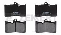 ZEKKERT BS2082 Колодки торм. диск. передн. Lexus GS 200t (ARL10_) 15- GS 250 (GRL11_) 12- IS 200t (_E3_) 15- RC