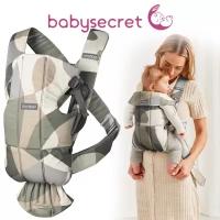 Рюкзак-Кенгуру для новорожденных BabyBjorn Mini Cotton 0210.39 (Khaki green)