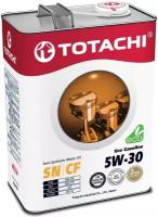 Масло моторное TOTACHI Eco Gasoline 5w30 SN/CF 4л полусинтетическое