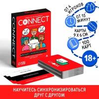 Игра на ассоциации «Connect» алкогольная, 100 карт, 18+