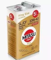 MITASU MJ1255 MITASU 10W40 5L масо моторное UNIVERSAL SL/CF API SL/CF дя бенз/диз ДВС, Synthetic Blended