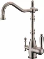 Смеситель для кухонной мойки ZORG Sanitary (ZR 312 YF-33-NICKEL)