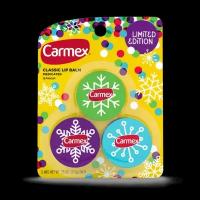 Carmex Limited Edition Набор бальзамов для губ - 3 шт (баночка)