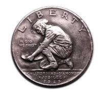 Серебряные монеты перевертыши LIBERTY Half Dollar 1925 года копия арт. 17-4057
